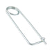 Safety Pin 2 3/4" O/A L, 1-11/16" Throat L, 5/8" IW (.091" Wire Diameter) Steel Trivalent Zinc Plated by Spaenaur Inc.
