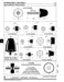 Bolt-On Anti-Vibration Mount 3/4" DIA with 1/4-20 Screw (2 Ends) Natural Rubber Black, 40-50 Duro by Spaenaur Inc.