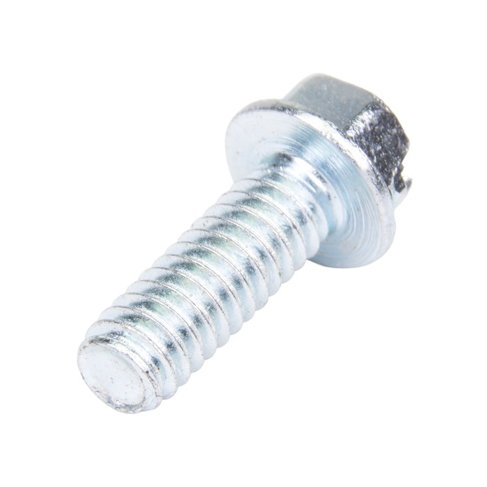 Machine Screw, Washer Head, Slotted Drive, #12-24 UNC x 5/8" Length, Steel Zinc Plated by Spaenaur Inc.