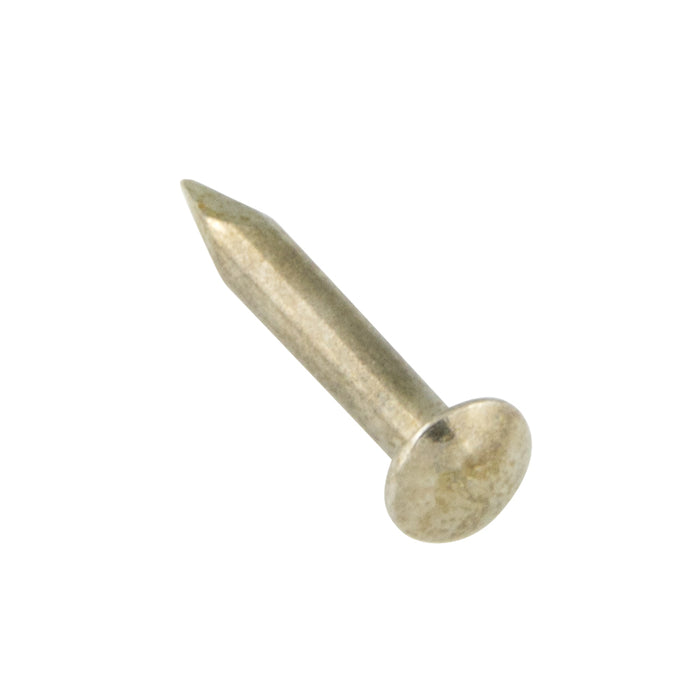 Escutcheon Pins 16 GA x 3/8" LONG Steel Nickel Plated by Spaenaur Inc.
