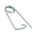 Safety Pin 2mm Wire x 58mm LGTH Spring Steel Zinc Plated by Spaenaur Inc.