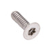 Security Screw, Flat Head Security Hex Socket Drive, 1/4"-20 UNC x 2" Length, Stainless Steel by Spaenaur Inc.