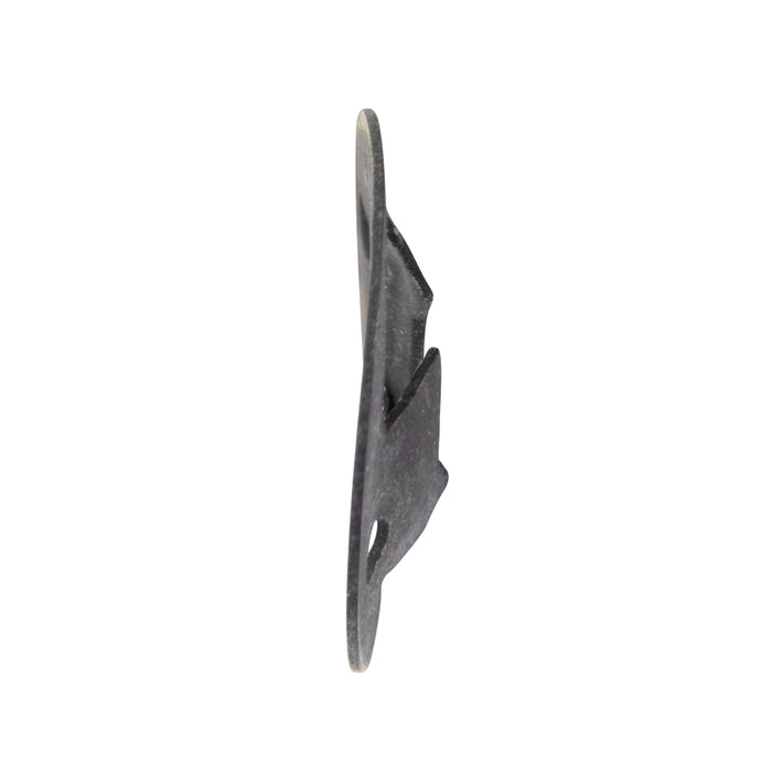 Écrou rapide plat rond n° 8-32 (diamètre 1,29 cm x épaisseur 0,30 cm) en acier à ressort à haute teneur en carbone, phosphaté et huilé, par Tinnerman®