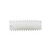 Slotted "GRub" Set Screw Flat Point - Headless #6-32 x 3/8" Nylon 6/6 Natural Finish by Spaenaur Inc.