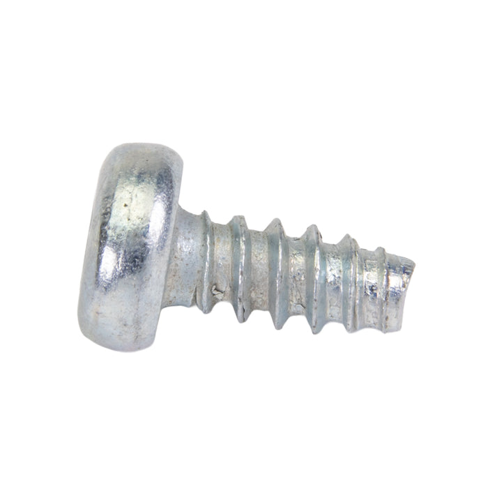 Tapping Screw, Pan Head Square Socket Drive, Type B, #6 x 3/8" Length, Low Carbon Steel Trivalent Zinc Plated by Spaenaur Inc.