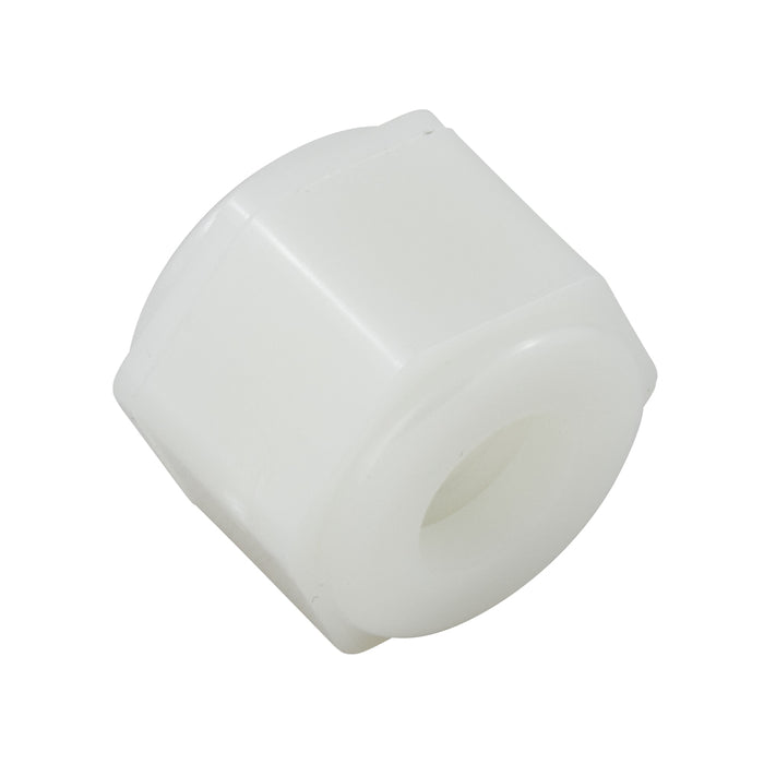 Écrou pivotant pour adaptateur de raccord de tuyau 1/4 po Fpt en nylon blanc par Spaenaur Inc.