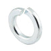 Rondelle élastique hélicoïdale (fendue) standard, taille de boulon n° 4 (largeur 0,040 po x épaisseur moyenne 0,025 po) Acier à ressort traité thermiquement Zingage mécanique ANSI B18.21.1 par Spaenaur Inc.