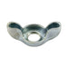 Wing Locknut #10-24 UNC Thread Stamped Spring Steel, Mechanical Zinc Plated by Spaenaur Inc.