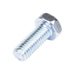 Machine Screw, Indented Hex Head, Unslotted Drive, #10-32 UNF x 1/2" Length, Steel Zinc Plated Trivalent by Spaenaur Inc.