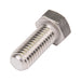 Hex Head Cap Screw 3/8"-16 UNC x 1" LG 316 Stainless Steel ANSI B18.2.1 by Spaenaur Inc.