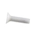Machine Screw, Flat Head, Slotted Drive, #10-32 UNF x 1/2" Length, Steel Electro Zinc Plated or Cadmium Plated by Spaenaur Inc.