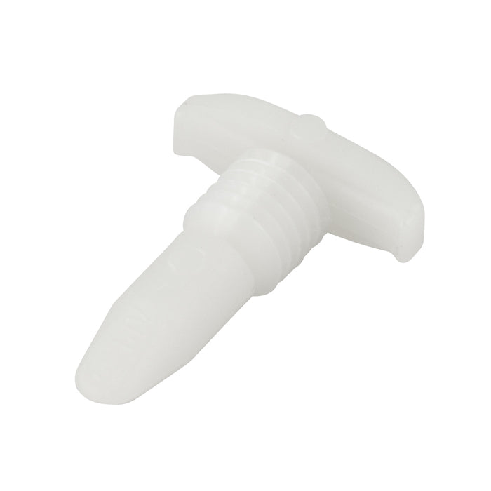 Door Weatherstrip Clip, ford #C5Ab-6220586-A Fits 3/16" Hole Nylon Natural by Spaenaur Inc.