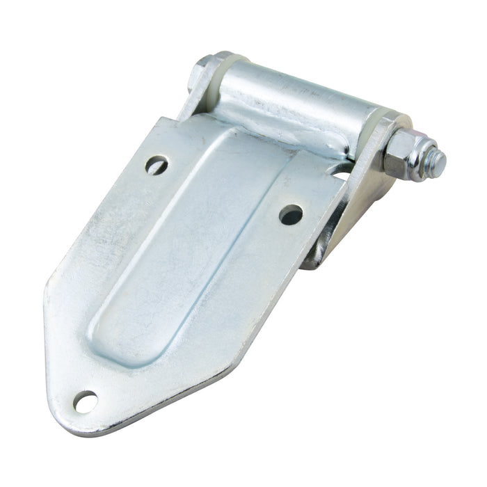 Hinge W/ Removable Pin 5" Center Of Pin to End Of Strap 2-5/8" Width Stamped Steel Zinc Plated by Spaenaur Inc.