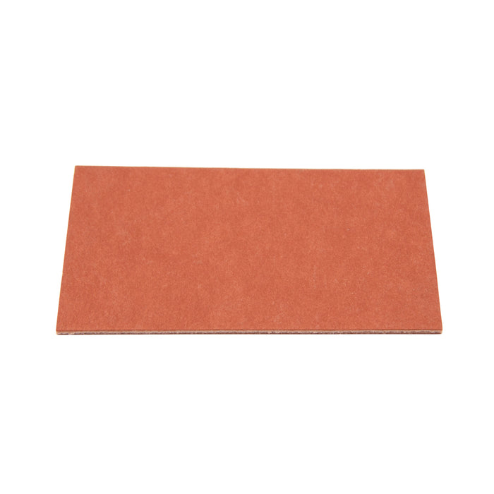 Vulcanized Fibre Sheet 2" x 3" x 1/16" Red Vulcanized Fibre
