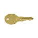 Replacement Key #Ch505 for Eberhard Key Cylinders Steel Zinc Plated by Eberhard