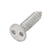 Tapping Screw, 82° Ctsk. Head Spanner Drive, Type AB, 8A/AB x 3/4" Length, Steel Zinc Plated by Spaenaur Inc.