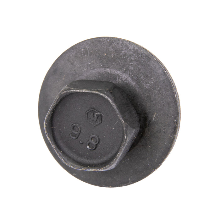 Machine Screw, Hex Head Bolt With Conical Washer Head, Unslotted Drive, 8 mm x 1.25 x 25 mm Length, Steel Plain by Spaenaur Inc.