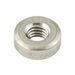 Écrou à souder à guidage rond, guidage court, 1/4"-20 UNC, en acier inoxydable 302, passivé par Spaenaur Inc.