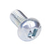 Machine Screw, Round Head, Square Socket Drive, #10-24 UNC x 1-1/4" Length, Steel Zinc Plated by Spaenaur Inc.