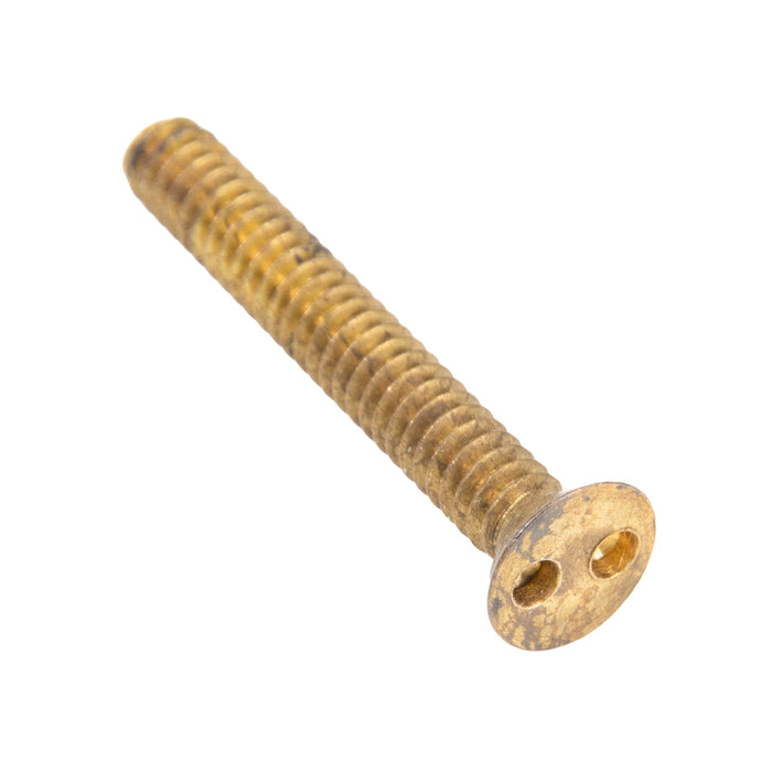 Security Screw, Flat Head Torx TR15 Drive, #6-32 UNC x 3/4" Length, Stainless Steel by Spaenaur Inc.