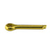 Cotter Pin, DIN 94 4mm x 25mm Brass Plain DIN 94/BR 4X25 by Spaenaur Inc.