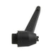 Levier de serrage indexé, femelle, longueur 1,69", filetage 1/4"-20, hauteur totale 1,38", thermoplastique noir, insert métallique, fabriqué par Spaenaur Inc.