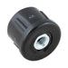 Plug Glide for 16/18 GA. Round Tube 1-3/4" x 5/16" - 18 Polyethylene Color Black with Metal Insert by Spaenaur Inc.