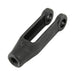 Fourche droite, insert en acier à ressort 5/16 po-24 UNF x 2 1/4 po L.T. totale, fibre de verre renforcée, noir, par Spaenaur Inc.