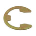 Anneau de retenue courbé externe, diamètre d'arbre 3/8 po, acier à ressort, zingué par Spaenaur Inc.