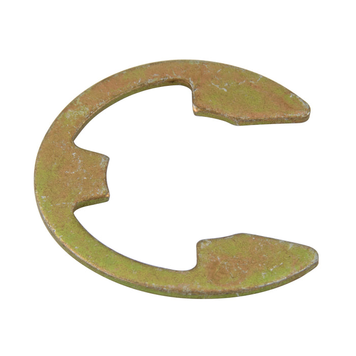 Anneau de retenue courbé externe, diamètre d'arbre 0,744 po, acier à ressort, zingué par Spaenaur Inc.