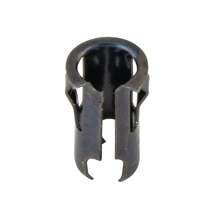 Dispositif de retenue pour goujon 0,090" x 0,090", panneau 0,031-0,041" en acier à ressort, traité thermiquement, fabriqué par Spaenaur Inc.