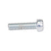 Machine Screw, Fillister Head, Phillips Drive, 1/4"-20 UNC x 1/2" Length, Steel Zinc Plated Trivalent by Spaenaur Inc.