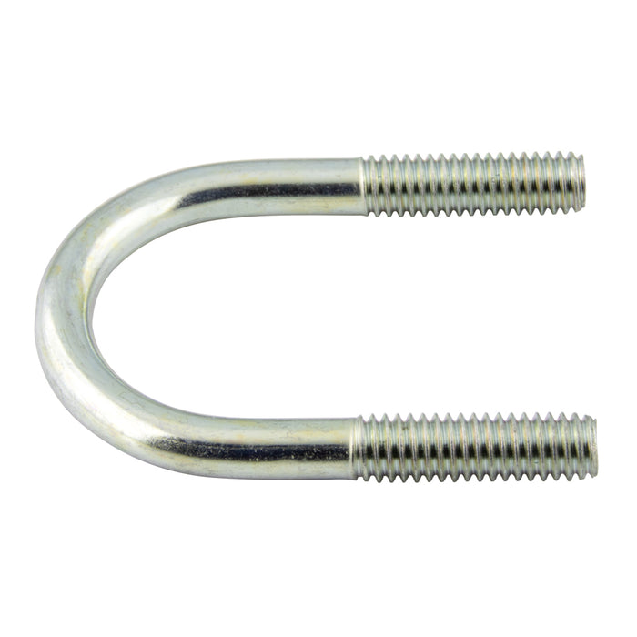 Round Bend U-bolt, 1/2"-13 x 6-1/2" Overall Length, 3-5/8" Inside Width, 3-1/16" Thread Length, 18-8 Stainless Steel by Spaenaur Inc.