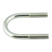 Pérille en U avec plaque et écrous, lot de 10, pour tube de 1-1/4" (filetage 5/16"-18) : pérille en U en acier zingué (030-037), plaque (030-038) et 2 écrous hexagonaux (B-92) de la marque Spaenaur Inc.