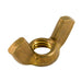Wing Nut 7/16"-14 UNC Brass Plain Finish by Spaenaur Inc.