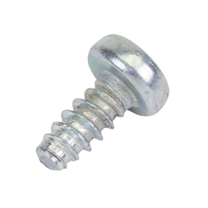 Tapping Screw, Pan Head Square Socket Drive, Type B, #6 x 3/8" Length, Low Carbon Steel Trivalent Zinc Plated by Spaenaur Inc.
