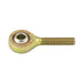 Rod End, Alinabal V Series, Male #10-32 UNF Thread Mild Steel Plated Housing by Spaenaur Inc.