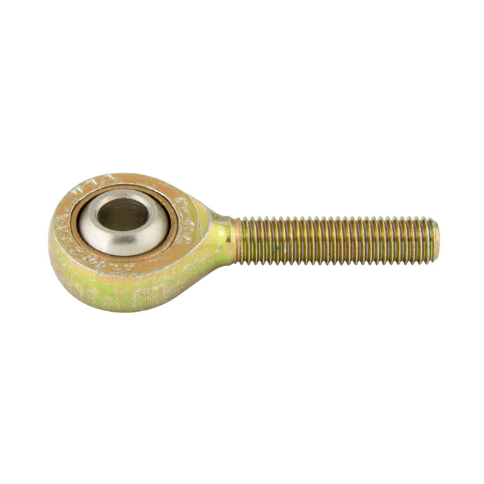 Rod End, Alinabal V Series, Male 5/8"-18 UNF Thread Mild Steel Plated Housing by Spaenaur Inc.
