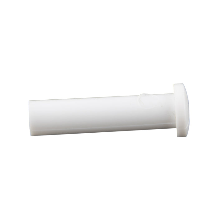Binder Post & Screw (Nylon), Unslotted Head, Rapid Assembly, .240" DIA x 3/4" LG Polyethylene Post/Nylon Screw White