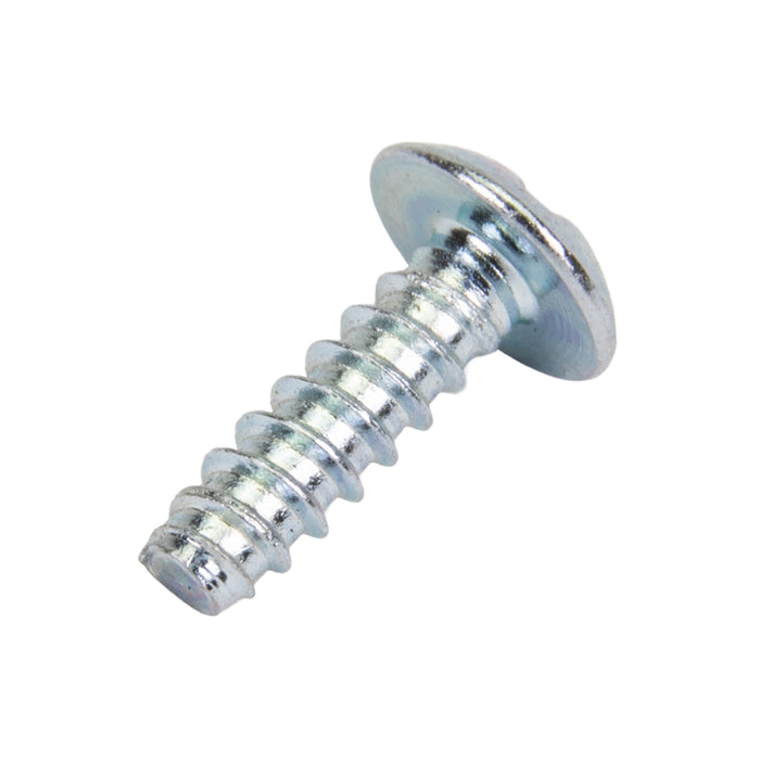 Tapping Screw, Flat Head Phillips Drive, Type AB, #10 x 2-1/4" Length, Steel Zinc Plated by Spaenaur Inc.