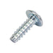 Tapping Screw, Flat Head Phillips Drive, Type AB, #10 x 2-1/4" Length, Steel Zinc Plated by Spaenaur Inc.