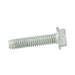 Thread Rolling Screws, Indented Hex Washer Head, Fully-Threaded, #10-32 x 3/4" Length, Case Hardened Low Carbon Steel Zinc Plated by Spaenaur Inc.