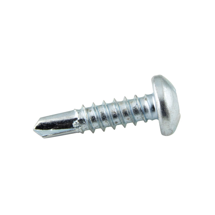 Teks Point 2 Self-Drilling Screw, Pan Head, Square Recessed Socket, #6-20 x 1/2" Length, Carbon Steel Zinc Plated by Spaenaur Inc.