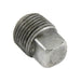 Bouchon magnétique à tête carrée pour tuyau 3/8"-18 NPTF x 1,05" O/A LGTH Aimant néodyme, corps en acier par Spaenaur Inc.