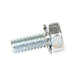 Machine Screw, Sems Indented Hex Head, Unslotted Drive, 1/4"-20 UNC X 5/8" Length, Steel Zinc Plated by Spaenaur Inc.