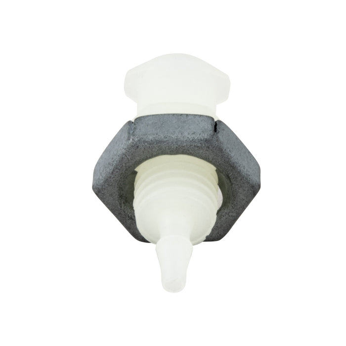 Raccord rapide femelle Luer pour tube de 1/16 po de diamètre intérieur (filetage 1/4 po-28) en nylon, fabriqué par Spaenaur Inc.