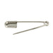 Safety Net Pin (.144" Wire DIA.) 5" O/A L,2 13/16" Throat L, 3/4" IW Brass Nickel Plated by Spaenaur Inc.