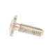 Machine Screw, Knurled Head, Unslotted Drive, #8-32 UNC x 1/2" Length, Steel Nickel Plated by Spaenaur Inc.