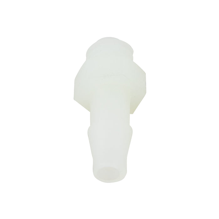 Miniature Barbed Fitting for 1/4" Tubing ID (1/4"-18 NPT) Nylon by Spaenaur Inc.