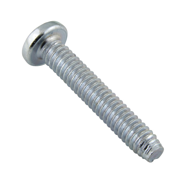 Thread-Cutting Screw, Phillips Round Head, Type 1 1/4"-20 UNC x 3/4" LONG Low Carb Steel Case Hard Trivalent Zinc Plated by Spaenaur Inc.